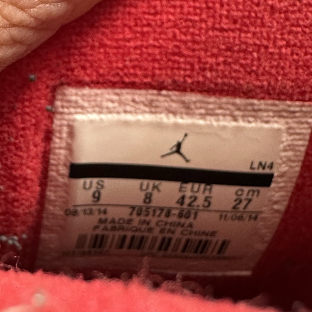 Air‎ Jordan 10 Retro 30th Bulls Over Broadway Shoes Men 9 Gym Red 705178 601 - Picture 11 of 16